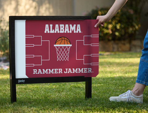 Alabama Basketball Yardsy Sign yard sign