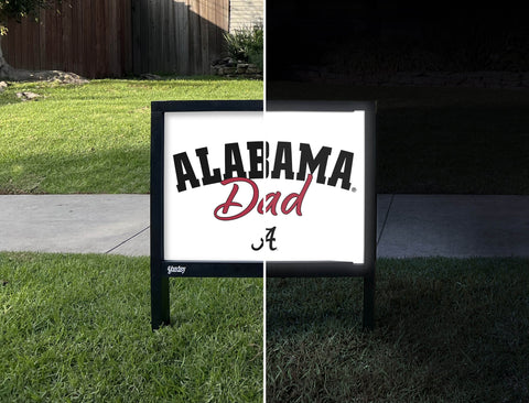 Alabama Dad Yardsy Sign yard sign
