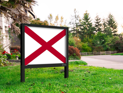 Alabama Flag Yardsy Sign Yard