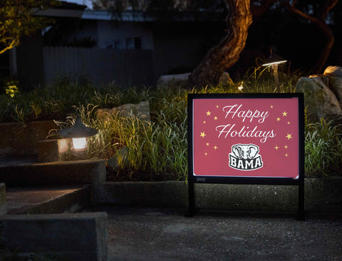 Alabama Happy Holidays Yardsy Sign yard sign