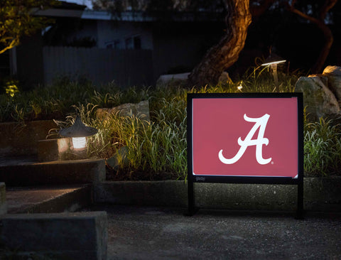 Alabama Logo Crimson Yardsy Sign yard sign