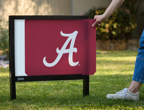Alabama Logo Crimson Yardsy Sign yard sign