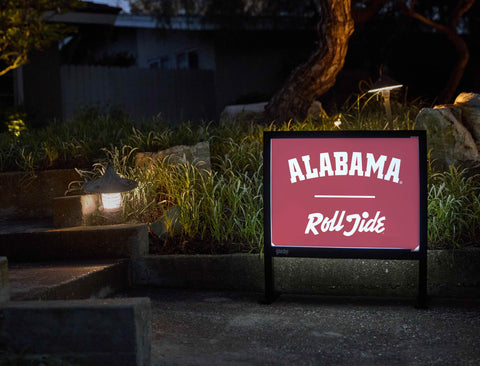 Alabama Roll Tide Athletic Mark Crimson Yardsy Sign yard sign