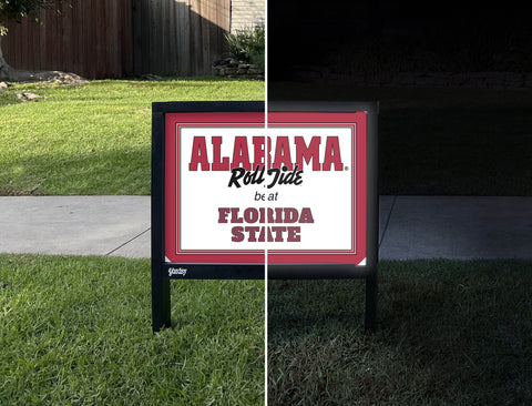 Alabama V Florida State Yardsy Sign yard sign