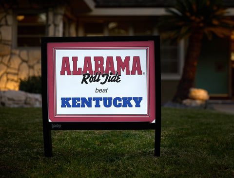 Alabama V Kentucky Yardsy Sign yard sign
