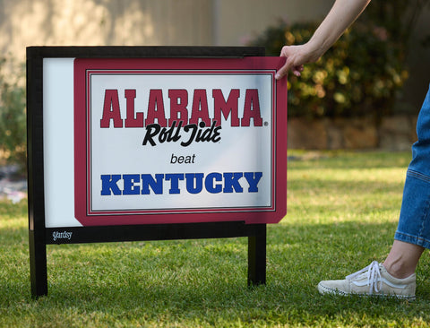 Alabama V Kentucky Yardsy Sign yard sign