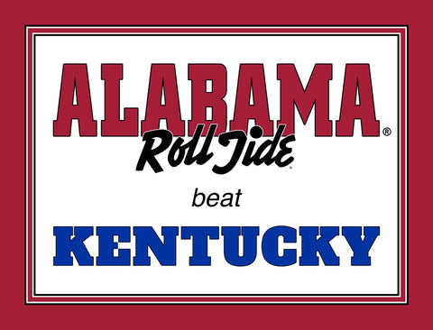 Alabama V Kentucky Yardsy Sign yard sign