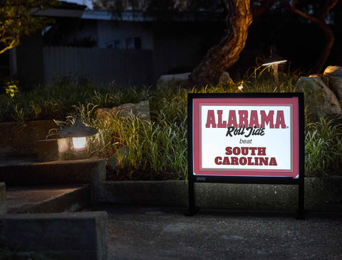 Alabama V South Carolina Yardsy Sign yard sign