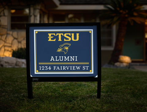 Alumni Etsu Custom Yardsy Sign yard sign