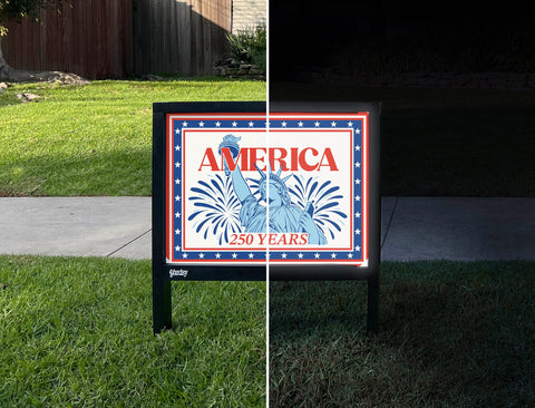 America 250 Years Yardsy Sign yard sign