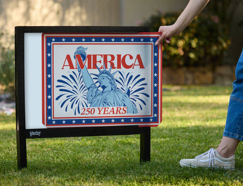 America 250 Years Yardsy Sign yard sign