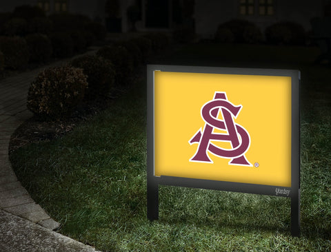 Arizona State AS Baseball Gold Yardsy Sign