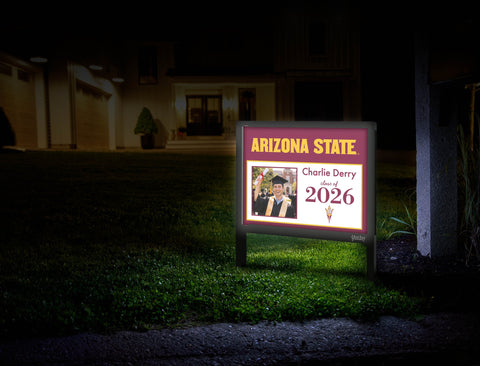 Arizona State Graduate Custom Yardsy Sign yard sign