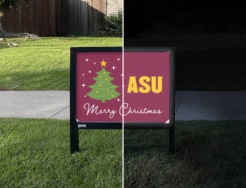 Arizona State Merry Christmas Yardsy Sign yard sign