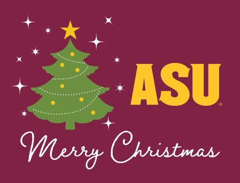 Arizona State Merry Christmas Yardsy Sign yard sign