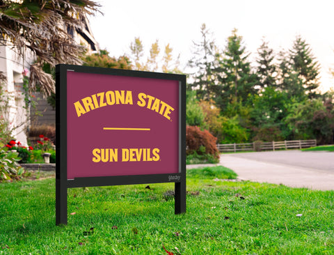Arizona State Sun Devils Maroon Yardsy Sign Yard