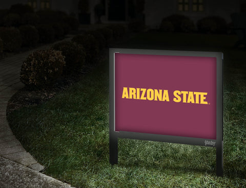 Arizona State Maroon Yardsy Sign