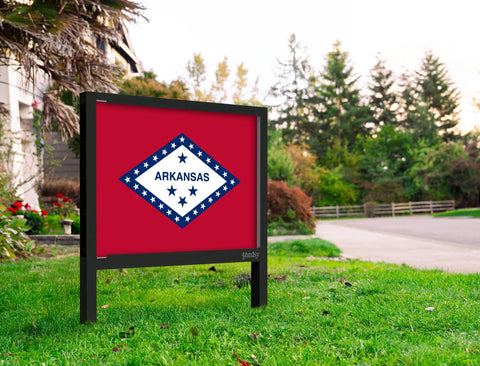 Arkansas Flag Yardsy Sign Yard