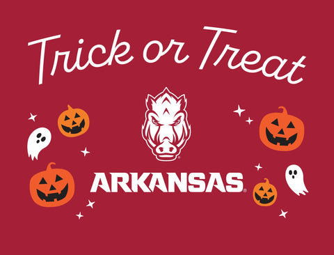 Arkansas Halloween Trick Or Treat Yardsy Sign yard sign
