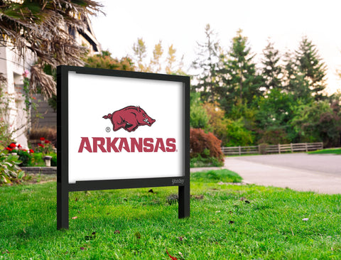 Arkansas Sports Mark White Yardsy Sign