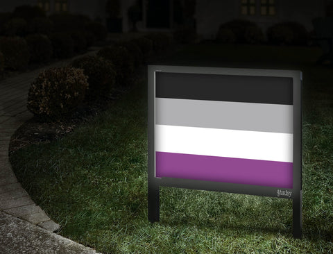 Asexual Pride Flag Walkway
