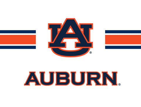 Auburn Au Stripes White V2 Yardsy Sign yard sign