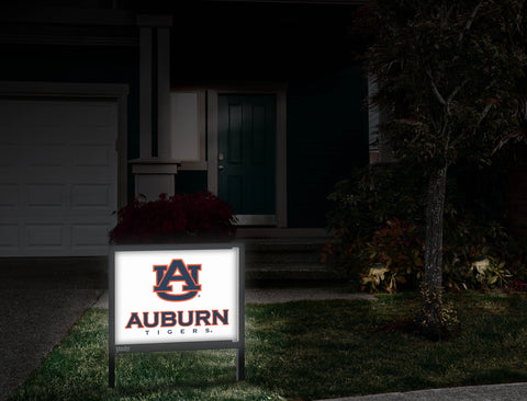 Auburn AU Tigers White Yardsy Sign