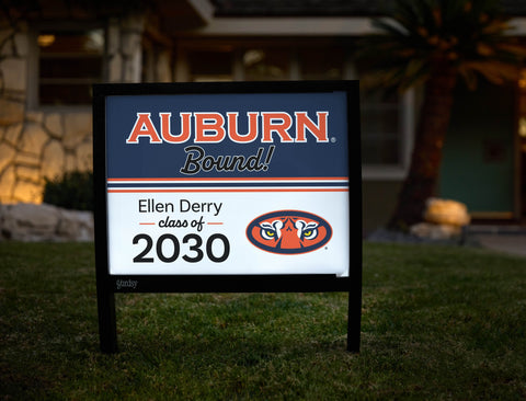 Auburn College Bound Custom Yardsy Sign yard sign
