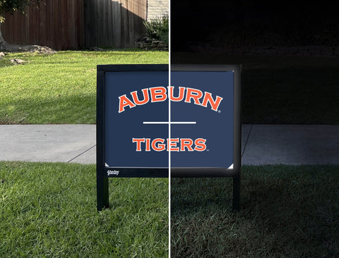 Auburn Tigers Athletic Mark Blue Yardsy Sign yard sign