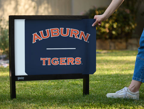Auburn Tigers Athletic Mark Blue Yardsy Sign yard sign
