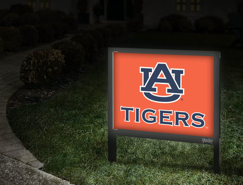 Auburn Tigers Orange Yardsy Sign