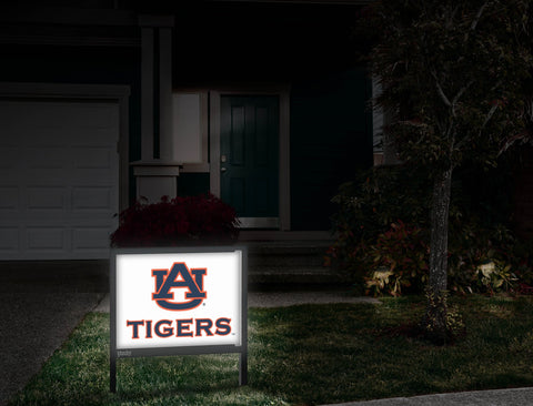 Auburn Tigers White Yardsy Sign