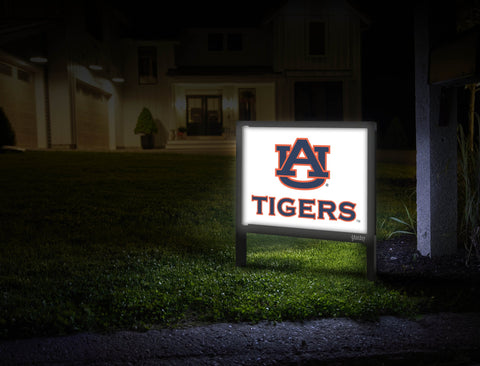 Auburn Tigers White Yardsy Sign