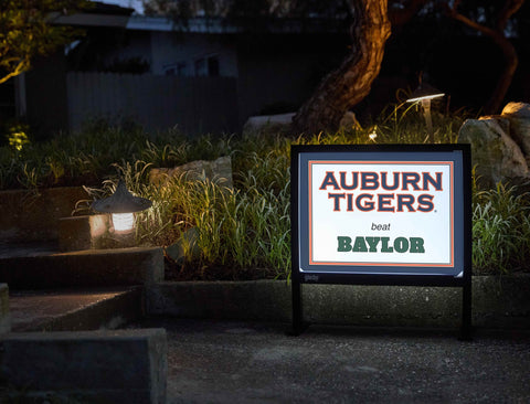 Auburn V Baylor Yardsy Sign yard sign