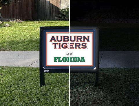 Auburn V Florida Yardsy Sign yard sign