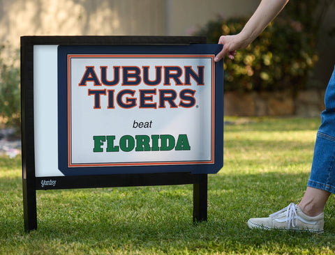 Auburn V Florida Yardsy Sign yard sign