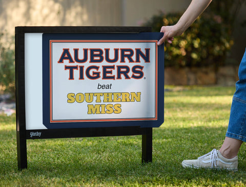 Auburn V Southern Miss Yardsy Sign yard sign