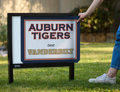 Auburn V Vanderbilt Yardsy Sign yard sign