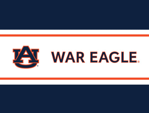 Auburn War Eagle Blue Yardsy Sign yard sign