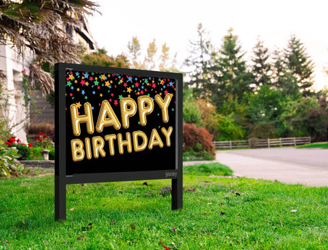 Balloon Birthday Yard