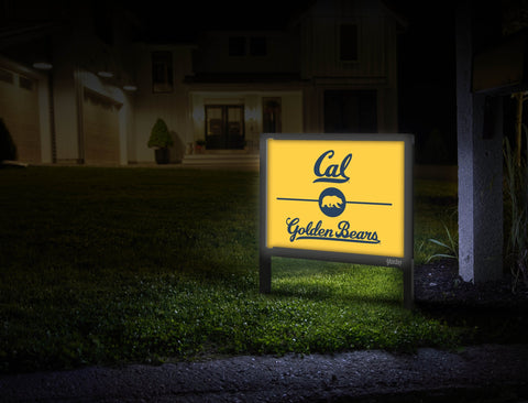 Berkeley Cal Golden Bears Gold V2 Yardsy Sign Mailbox
