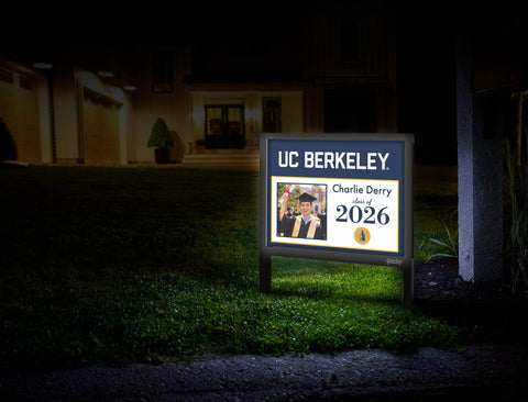 Berkeley Graduate Custom Yardsy Sign yard sign