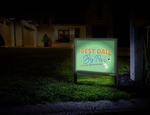 Best Dad By Par Yardsy Sign Mailbox