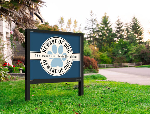 Beware Of Dog Yardsy Sign Yard