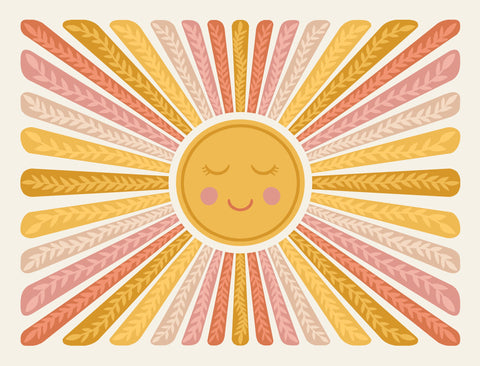 Boho Sun Yardsy Sign yard sign