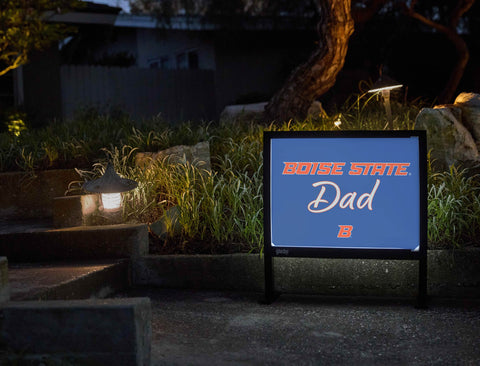 Boise State Dad Yardsy Sign yard sign