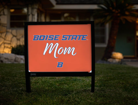Boise State Mom Yardsy Sign yard sign