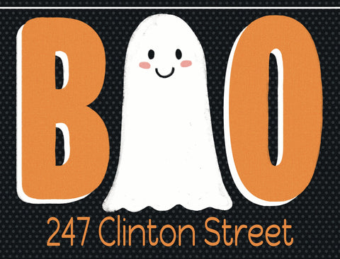 Boo Custom Yardsy Sign Yardsy Sign yard sign
