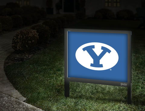 Brigham Young Athletics Mark Royal Blue Walkway