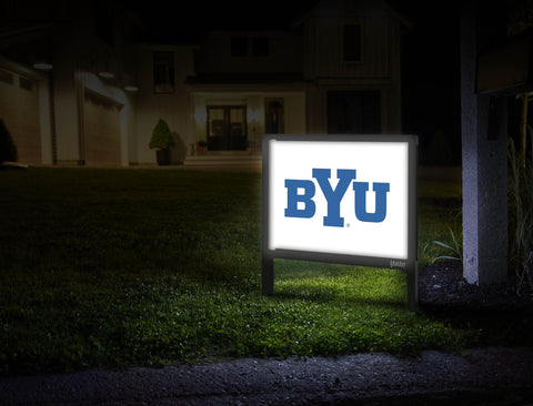 Brigham Young BYU Mark White Yardsy Sign